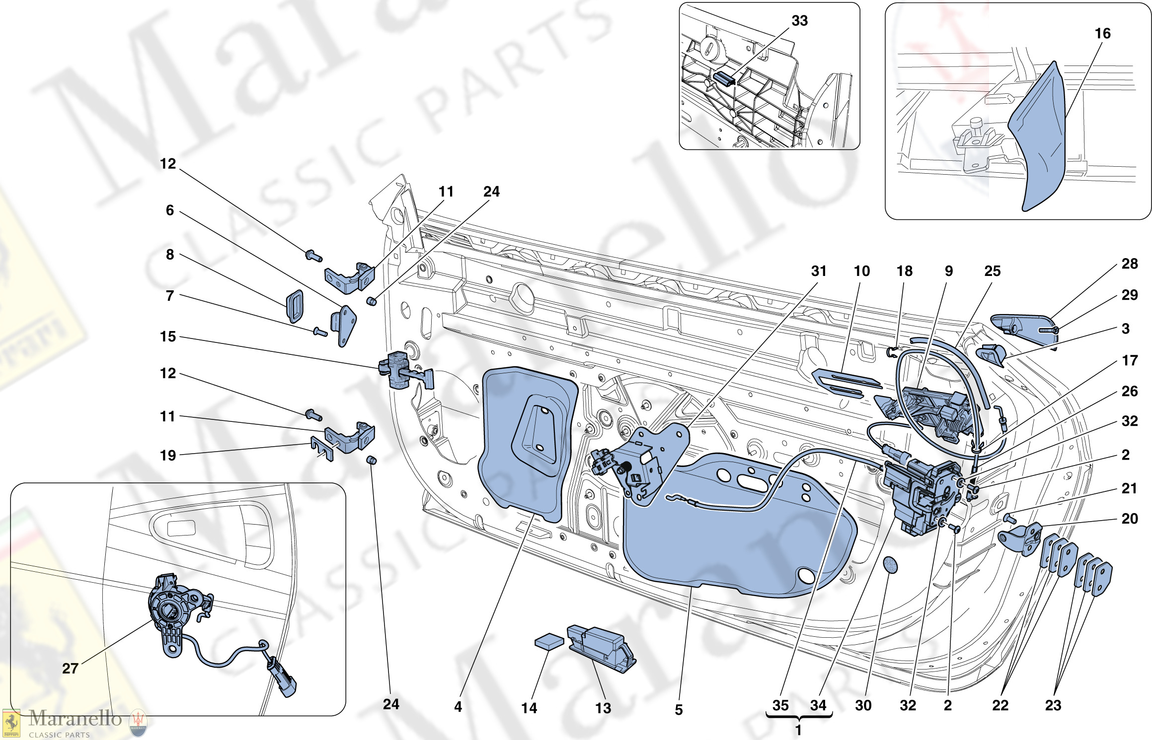 115 - Doors - Opening Mechanisms And Hinges