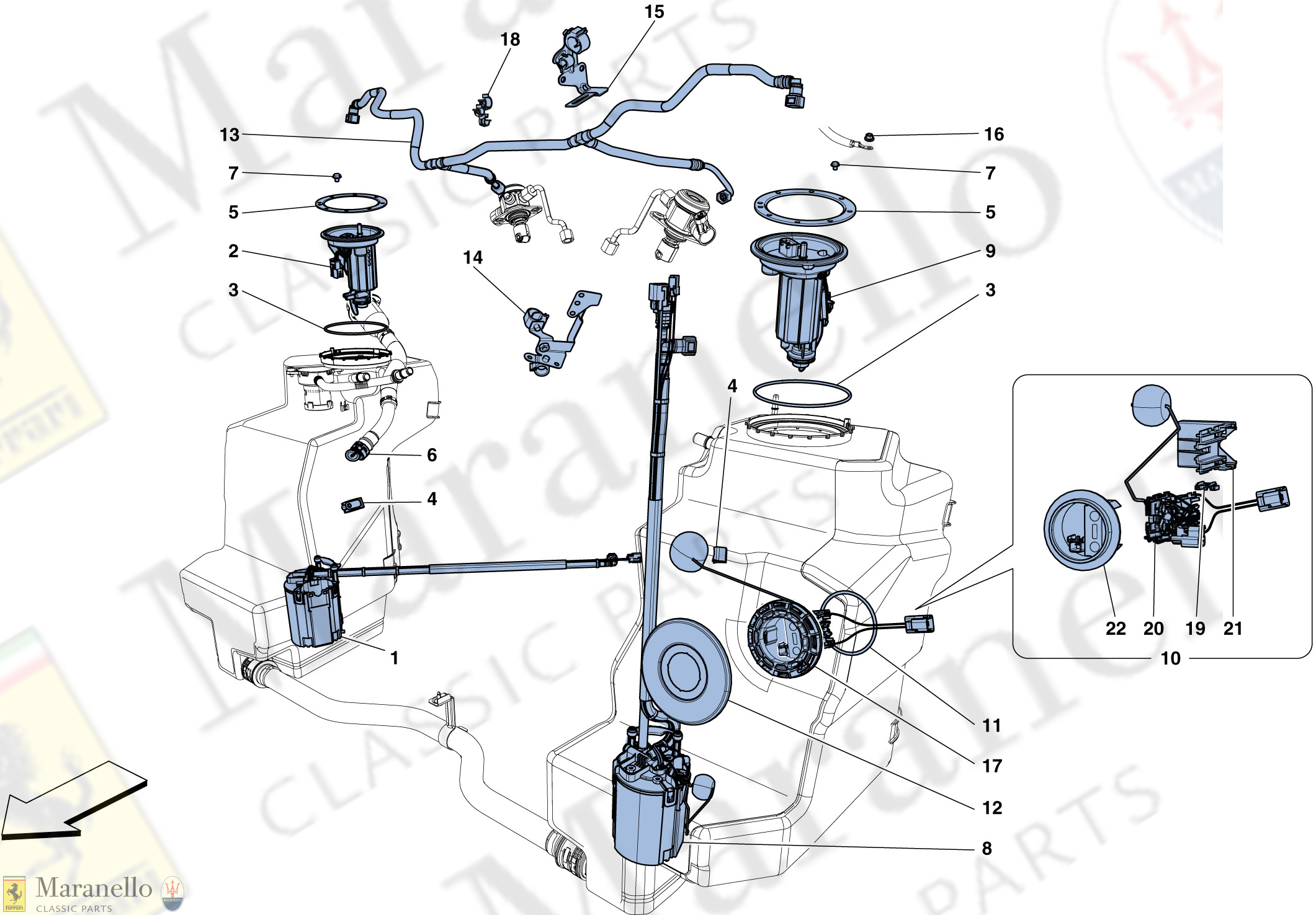 009 - Fuel System Pumps And Pipes