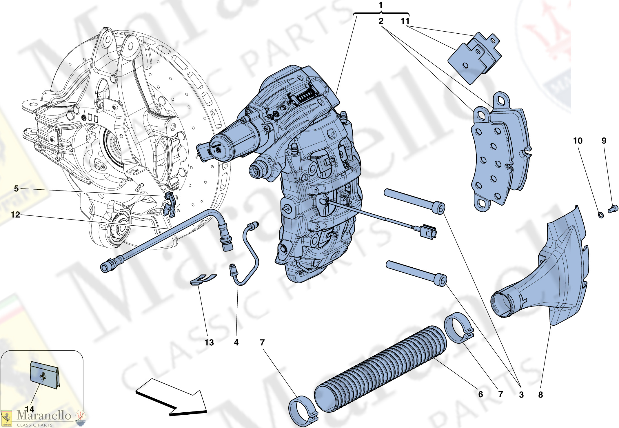 030 - Rear Brake Callipers