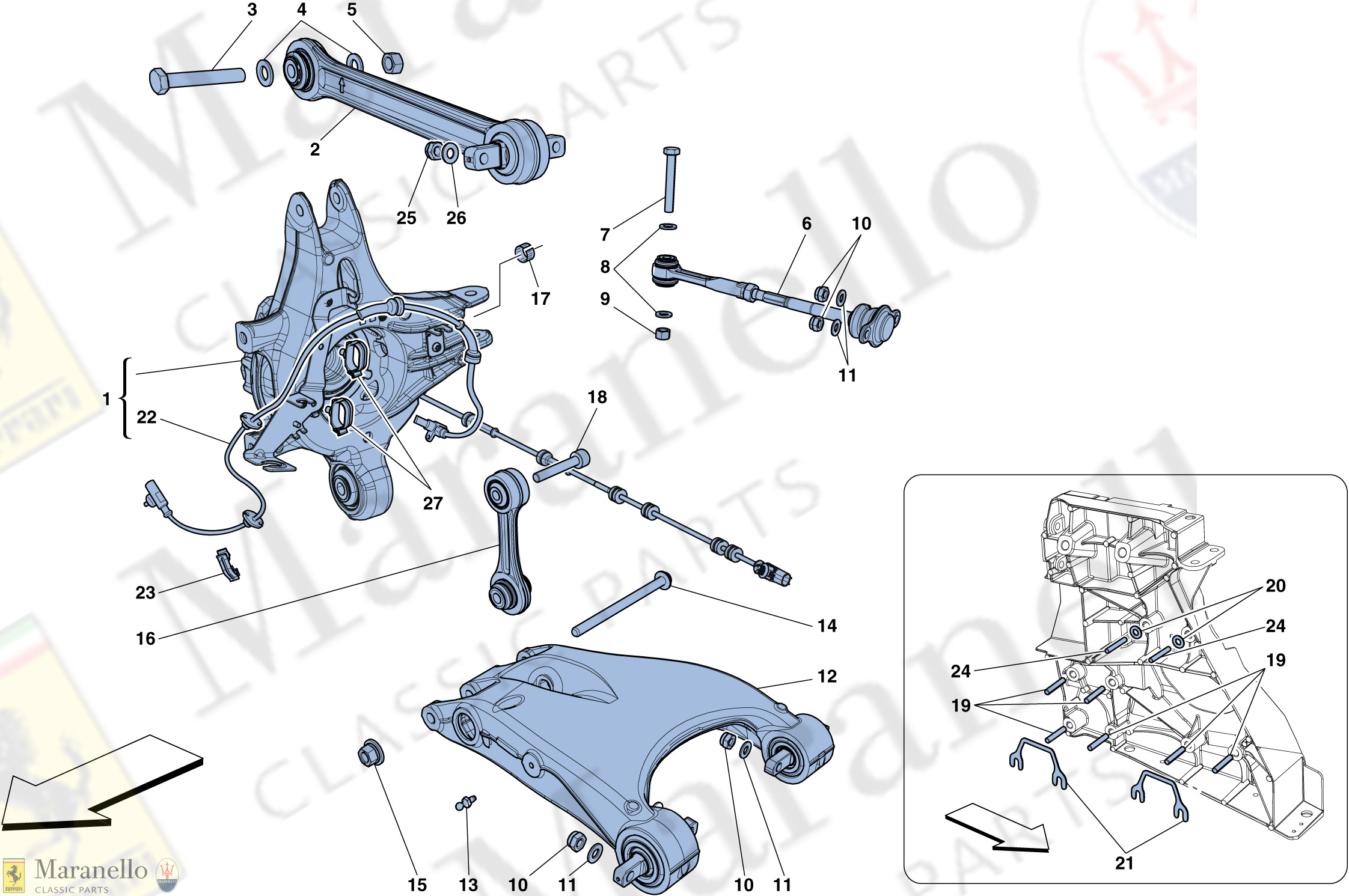 037 - Rear Suspension - Arms