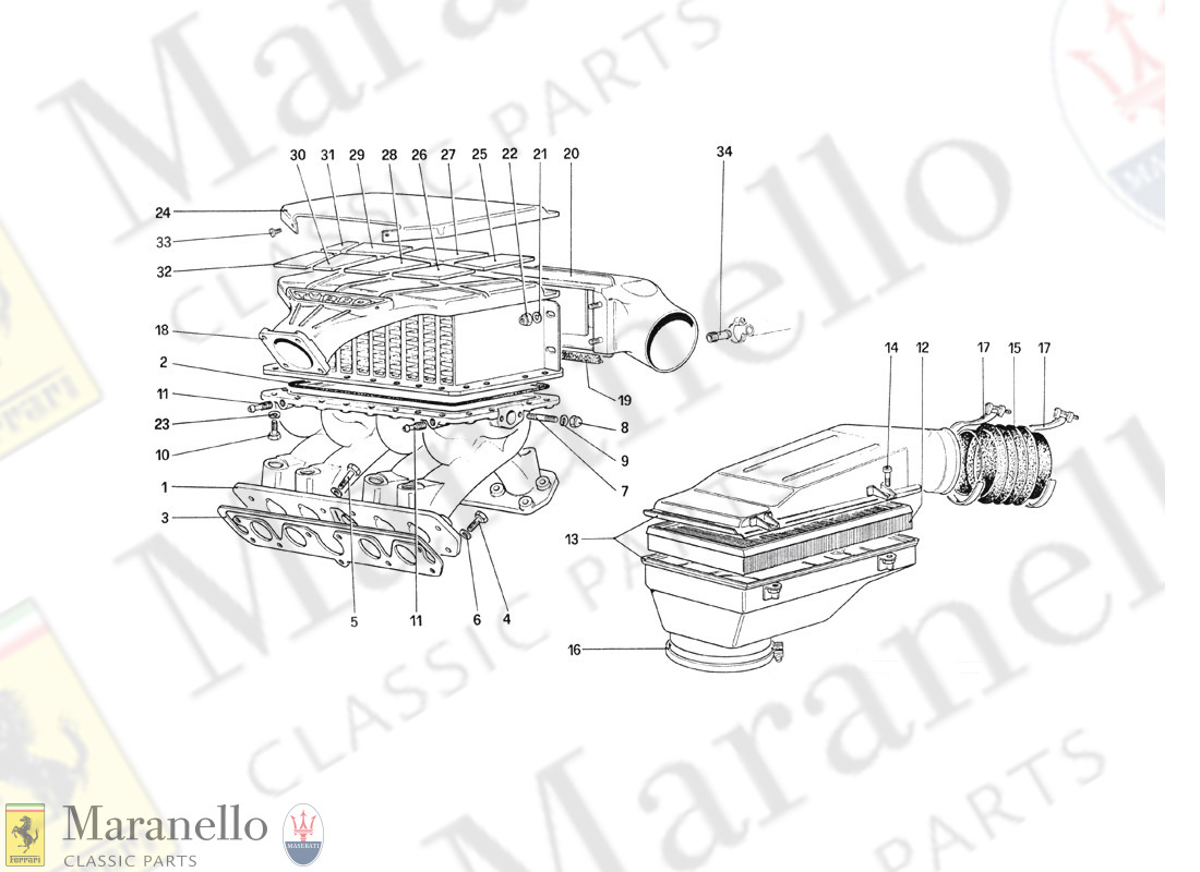 012 - Air Intake, Manifolds And Heat Exchangers