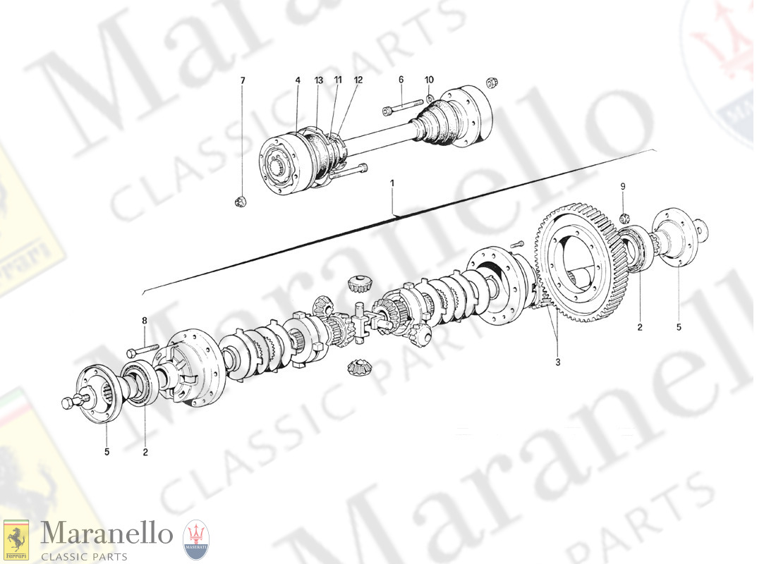 027 - Differential & Axle Shafts