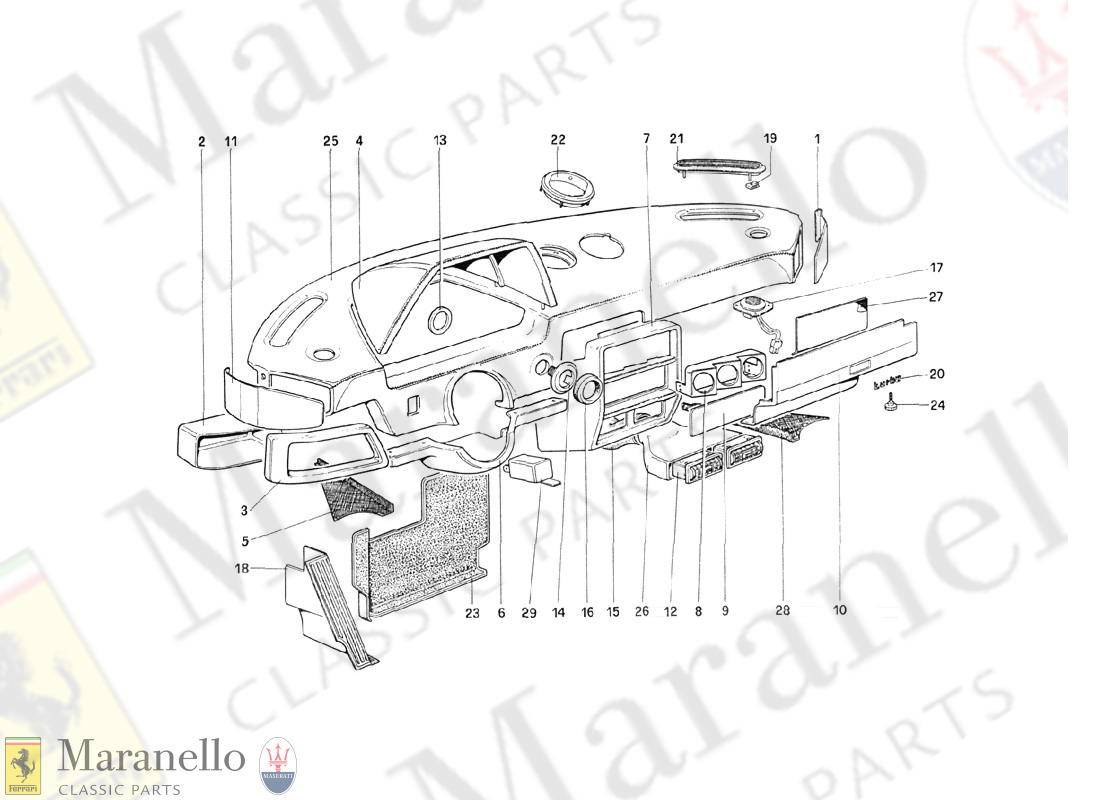 117 - Instruments Panel (From Car 71597)