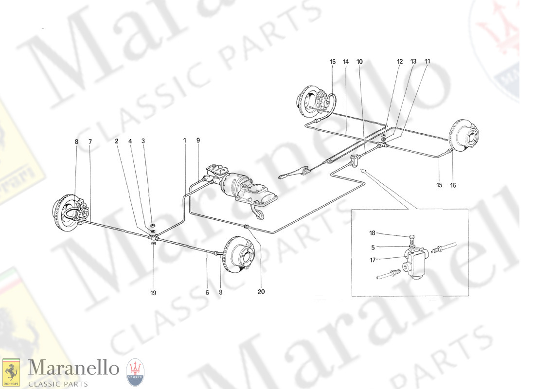 031 - Brake System (For Car Without Antiskid System)