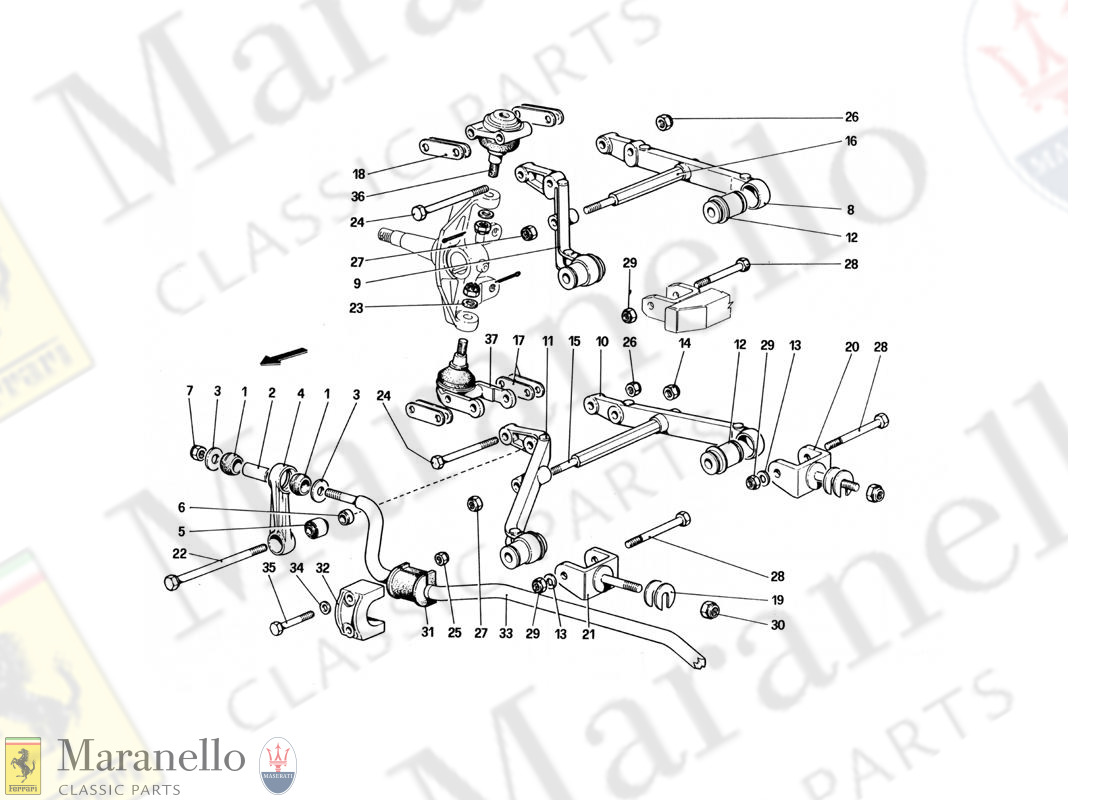 031 - Front Suspension - Wishbones