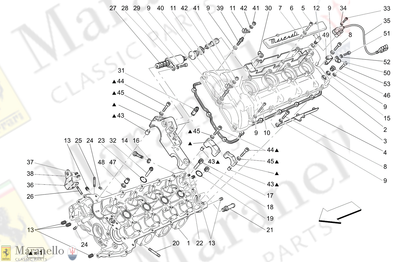 M1.21 - 15 - M121 - 15 Lh Cylinder Head