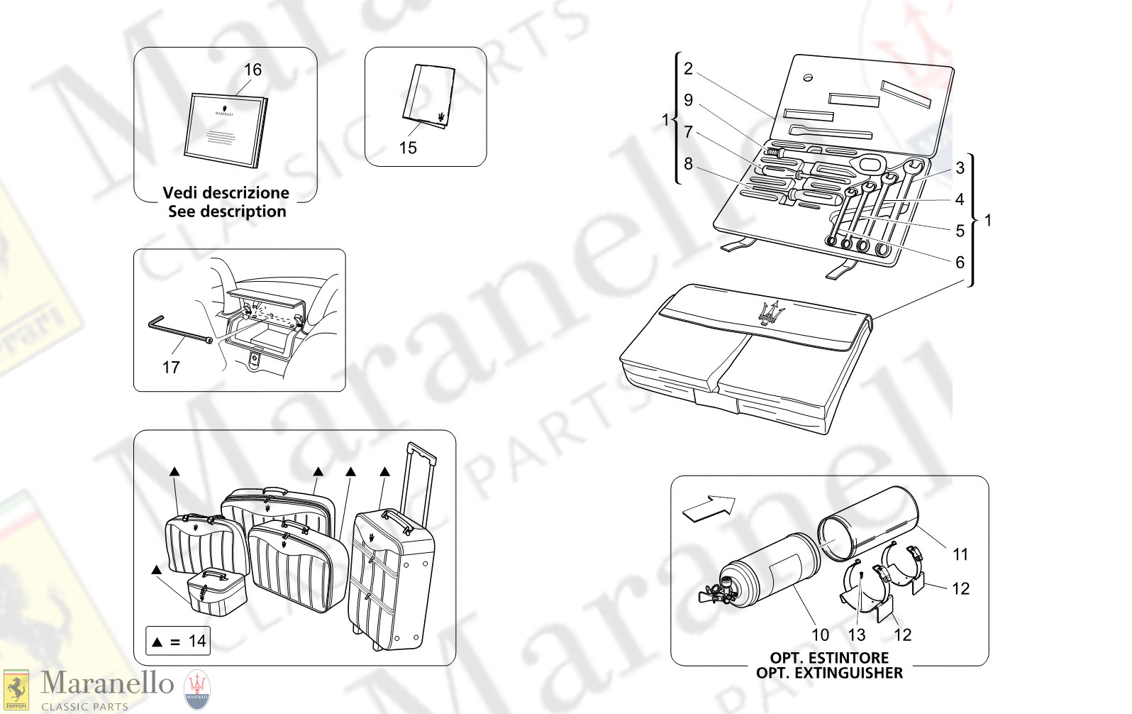 M7.30 - 25 - M730 - 25 Accessories Provided