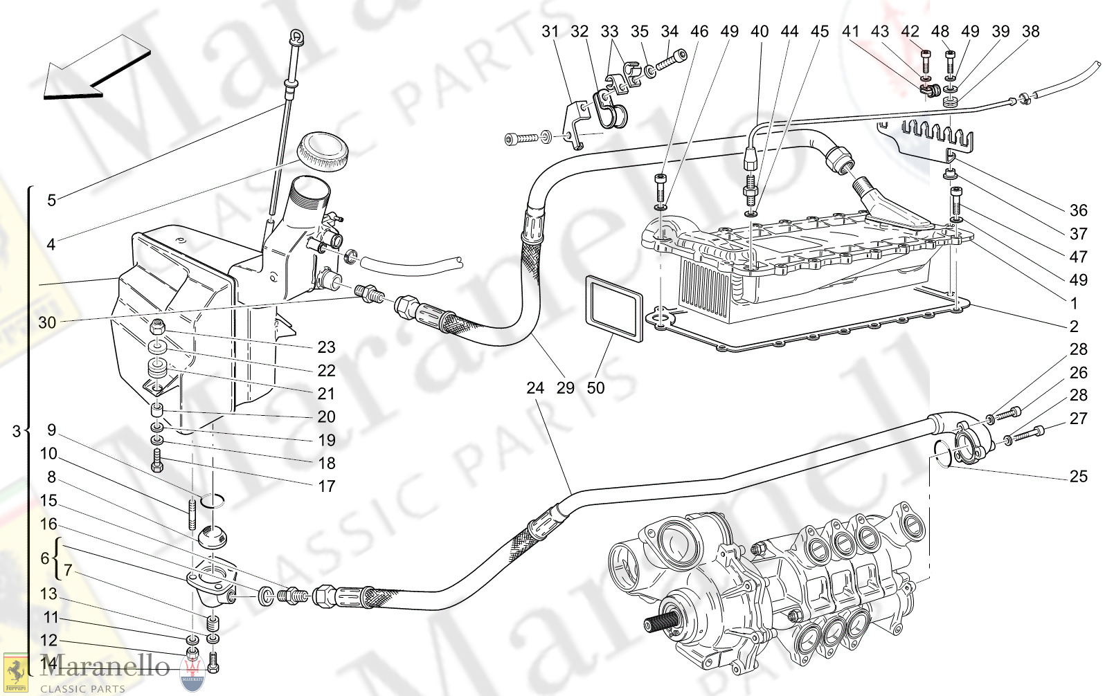 M1.60 - 15 - M160 - 15 Lubrication System: Circuit And Collection