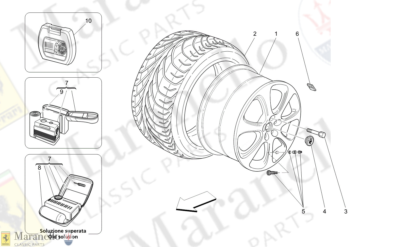 M6.00 - 14 - M600 - 14 Wheels And Tyres