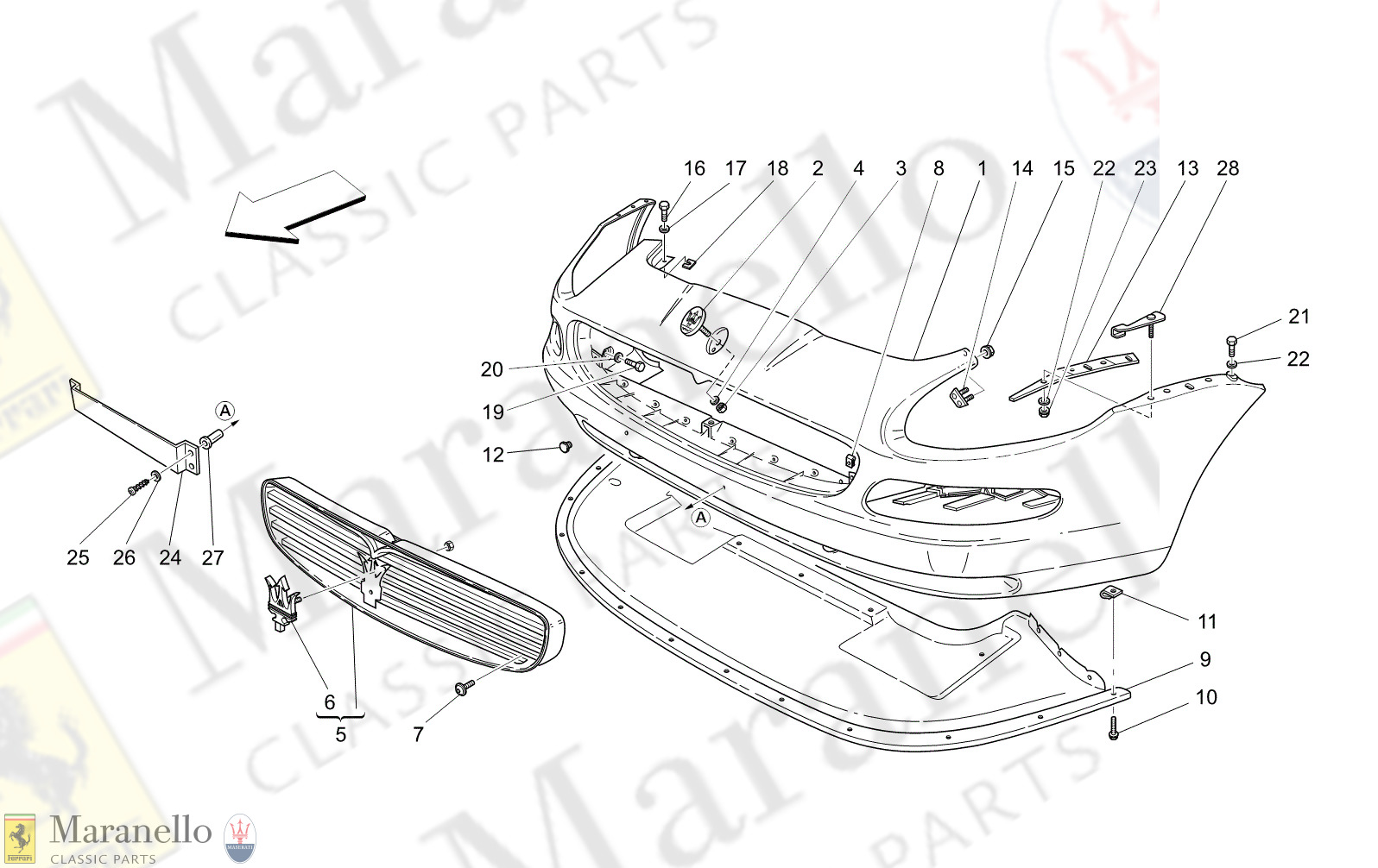 C9.10 - 14 - C910 - 14 Front Bumper