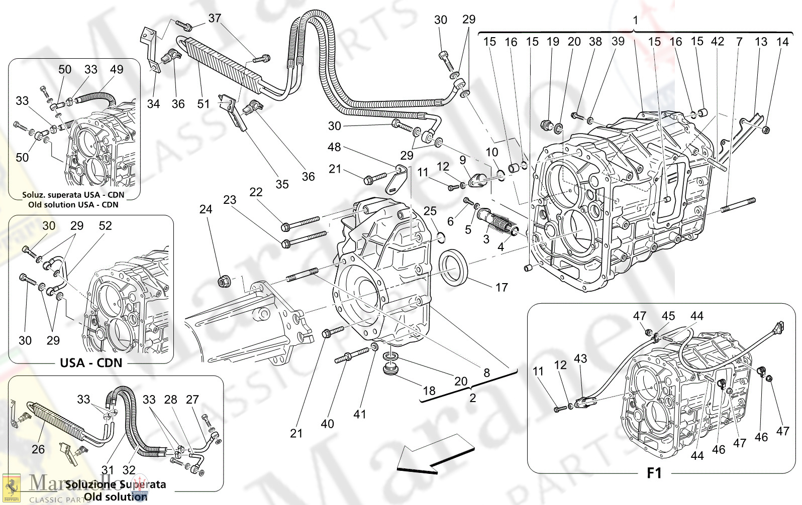 M3.10 - 14 - M310 - 14 Gearbox Housings