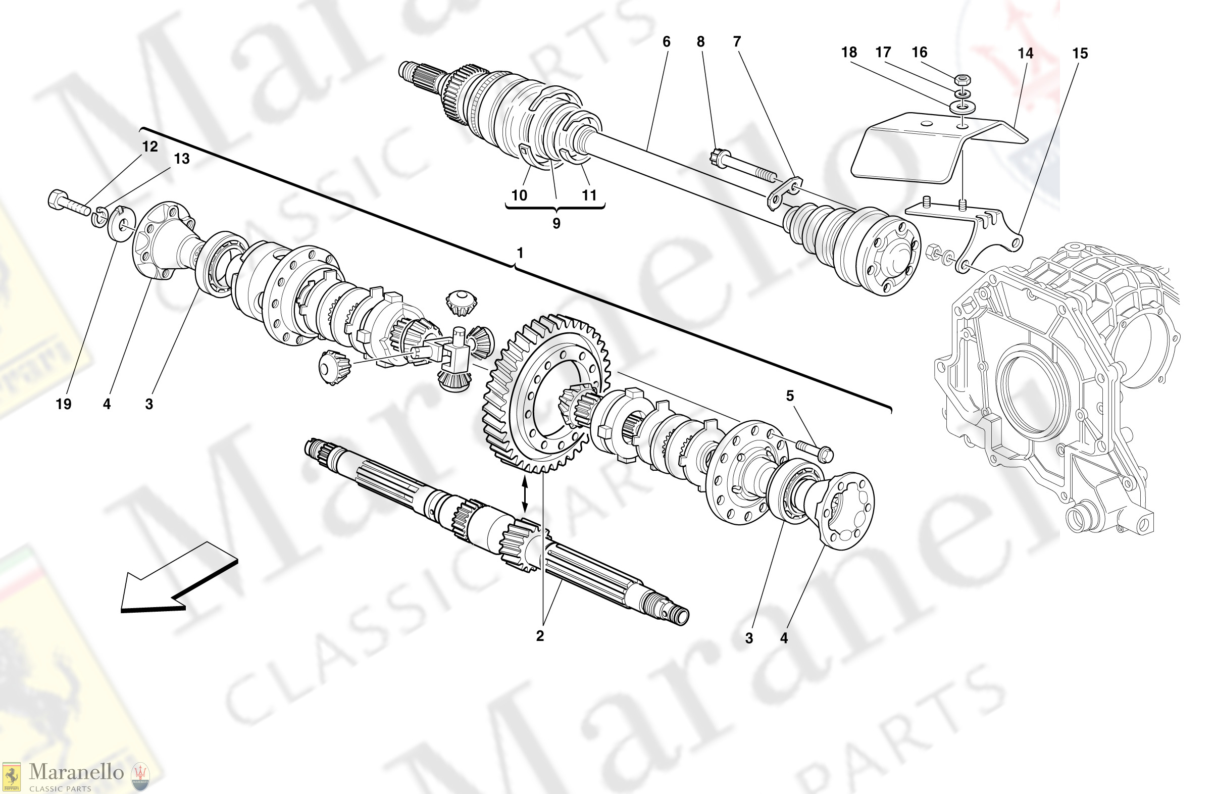 033 - Differential And Axle Shafts