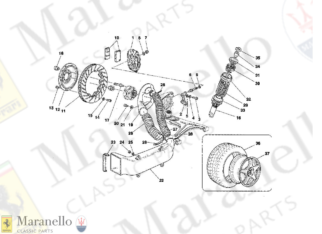 009 - Brakes - Shock Absorbers - Front Air Intake - Wheels