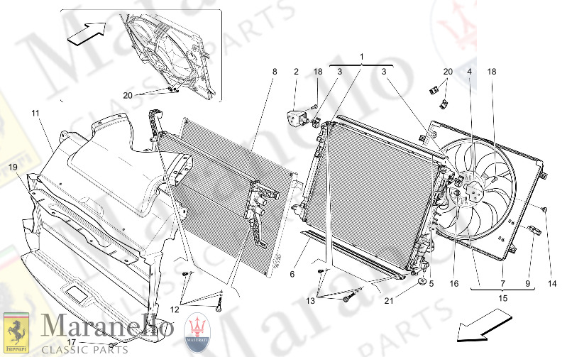 01.70 - 1 COOLING AIR RADIATORS AND DUCTS