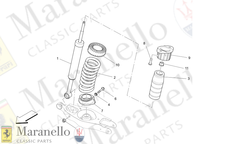 06.21 - 1 REAR SHOCK ABSORBER DEVICES