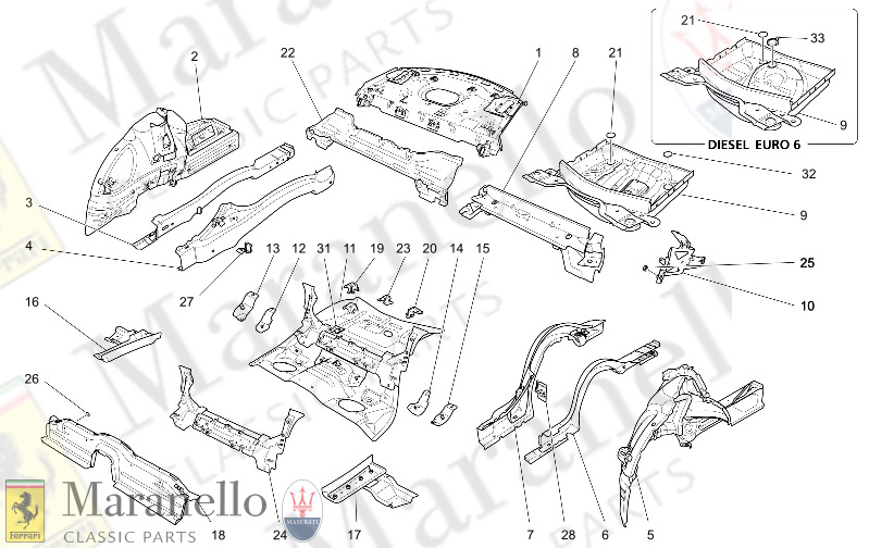 09.05 - 1 REAR STRUCTURAL FRAMES AND SHEET PANELS