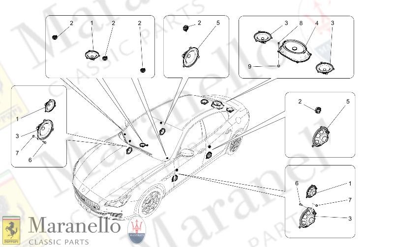 08.70 - 2 SOUND DIFFUSION SYSTEM      Available wi