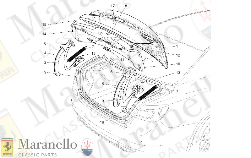 09.21 - 1 REAR LID       Not available with Power