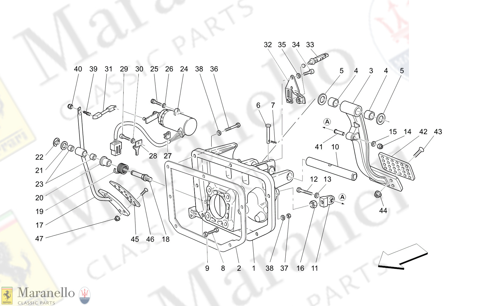 M5.20 - 1 - M520 - 1 Complete Pedal Board Unit