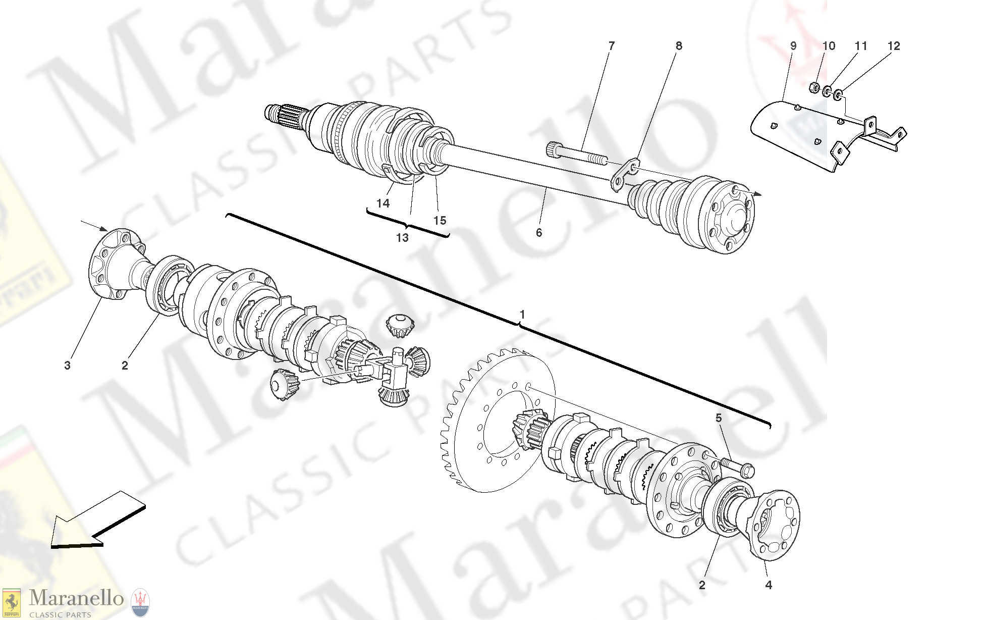 029 - Differential And Axle Shaft