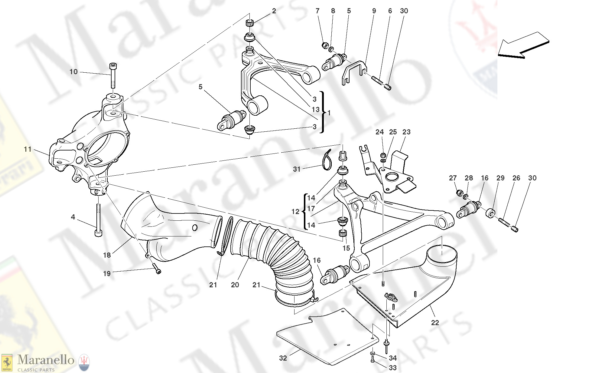 038 - Front Suspension - Wishbones