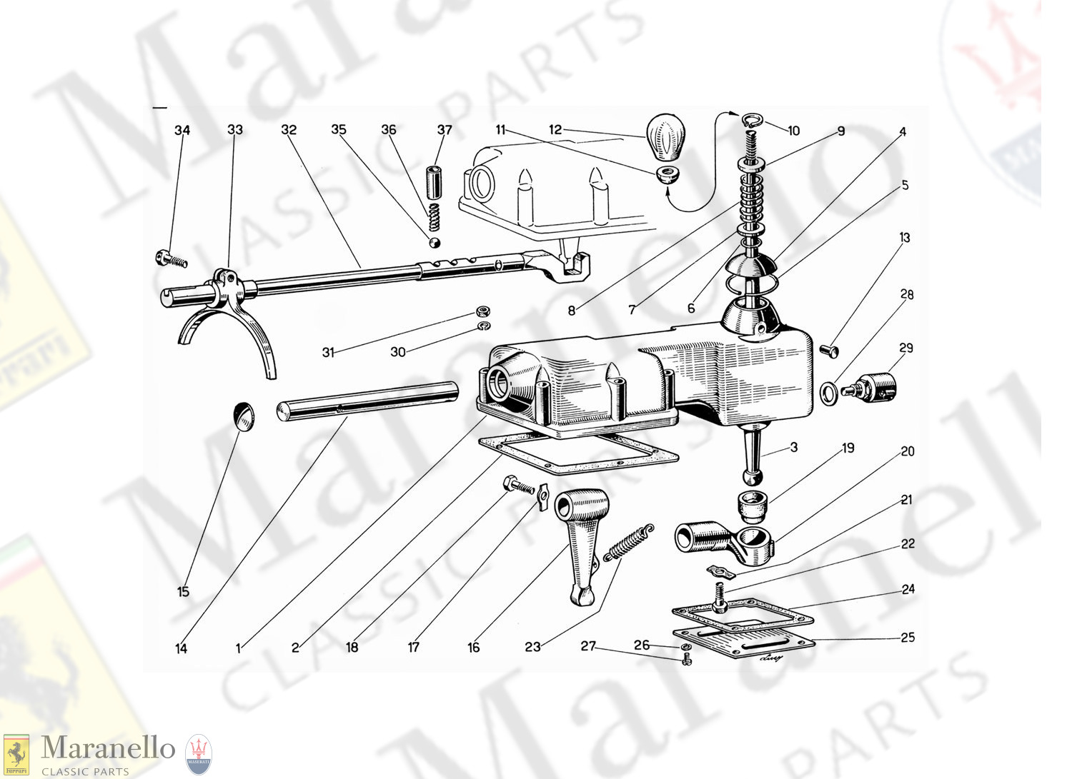 019 - Gearshift Lever