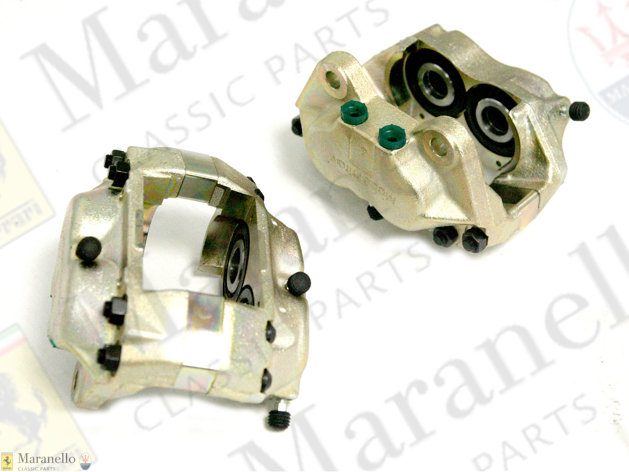 Ferrari Part 108071072 Pair Front Brake Calipers Lhrh Maranello Classic Parts 5157