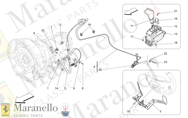 03.02 - 1 DRIVER CONTROLS FOR AUTOMATIC GEARBOX