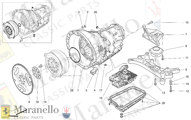 03.10 - 4 GEARBOX HOUSINGS