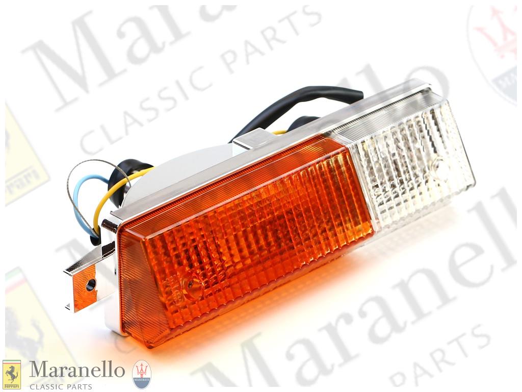 LH Front Indicator & Side Lamp Unit With Orange/Clear Lens