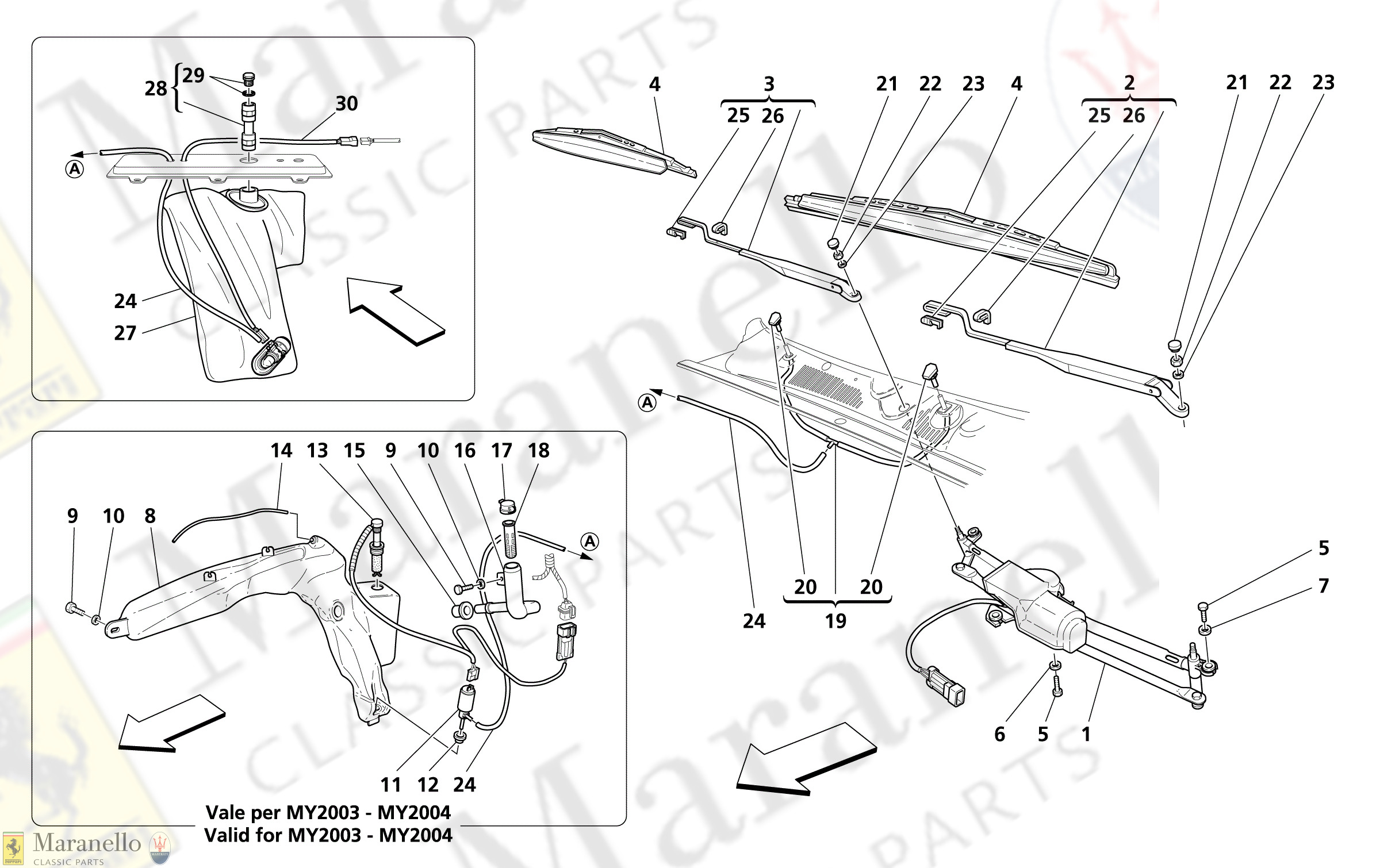 C 124 - Windshield - Glass Washer