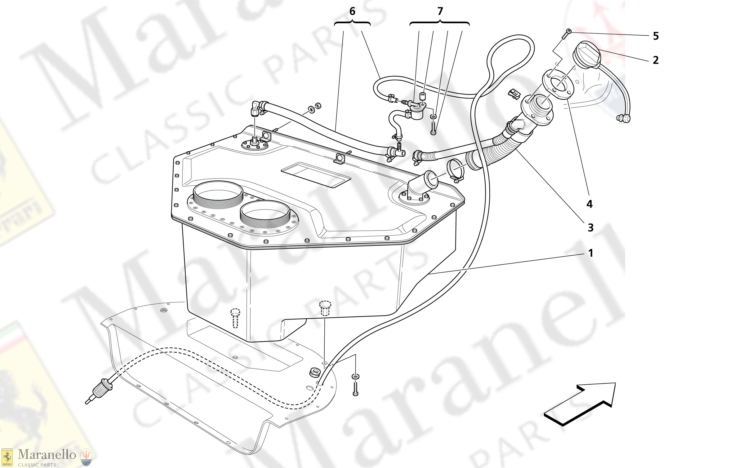 M 9 - Fuel Tanks And Union