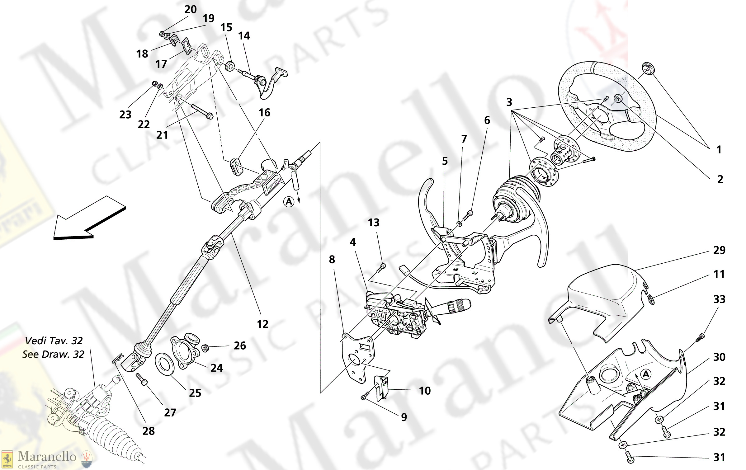 M 33 - Steering Column