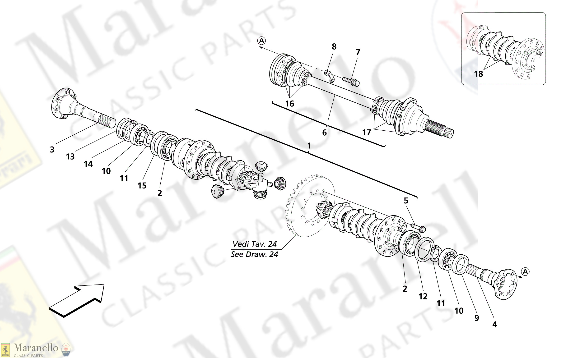 M 27 - Differential And Axle Shaft