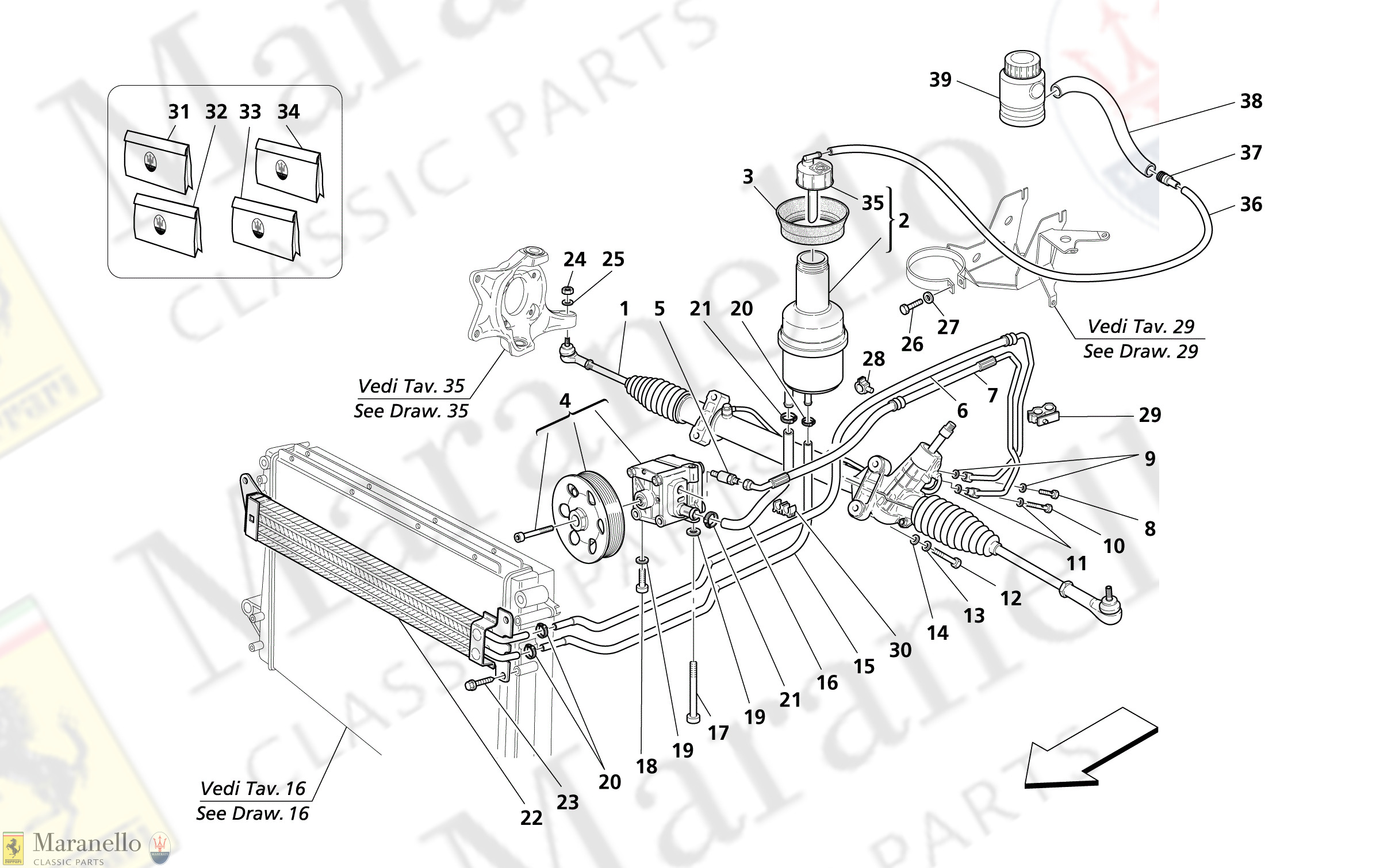 M 32 - Steering Box