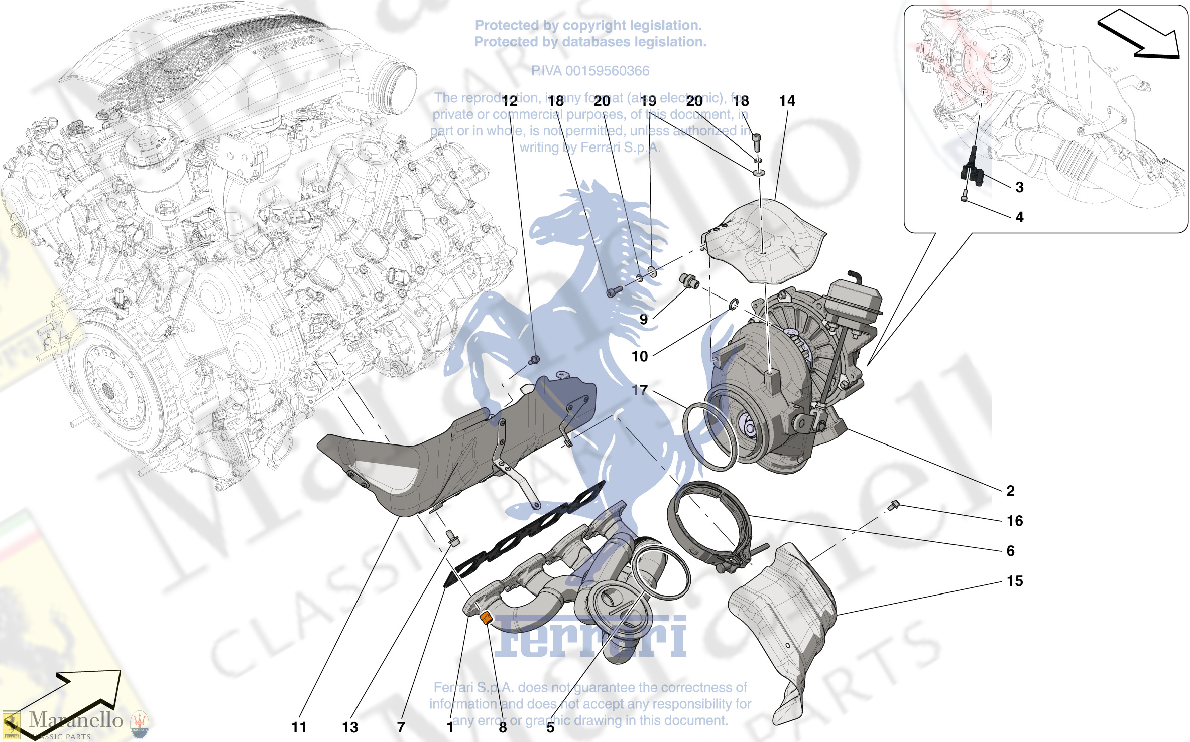 027 - Forced Induction System Turbochargers And Mounts