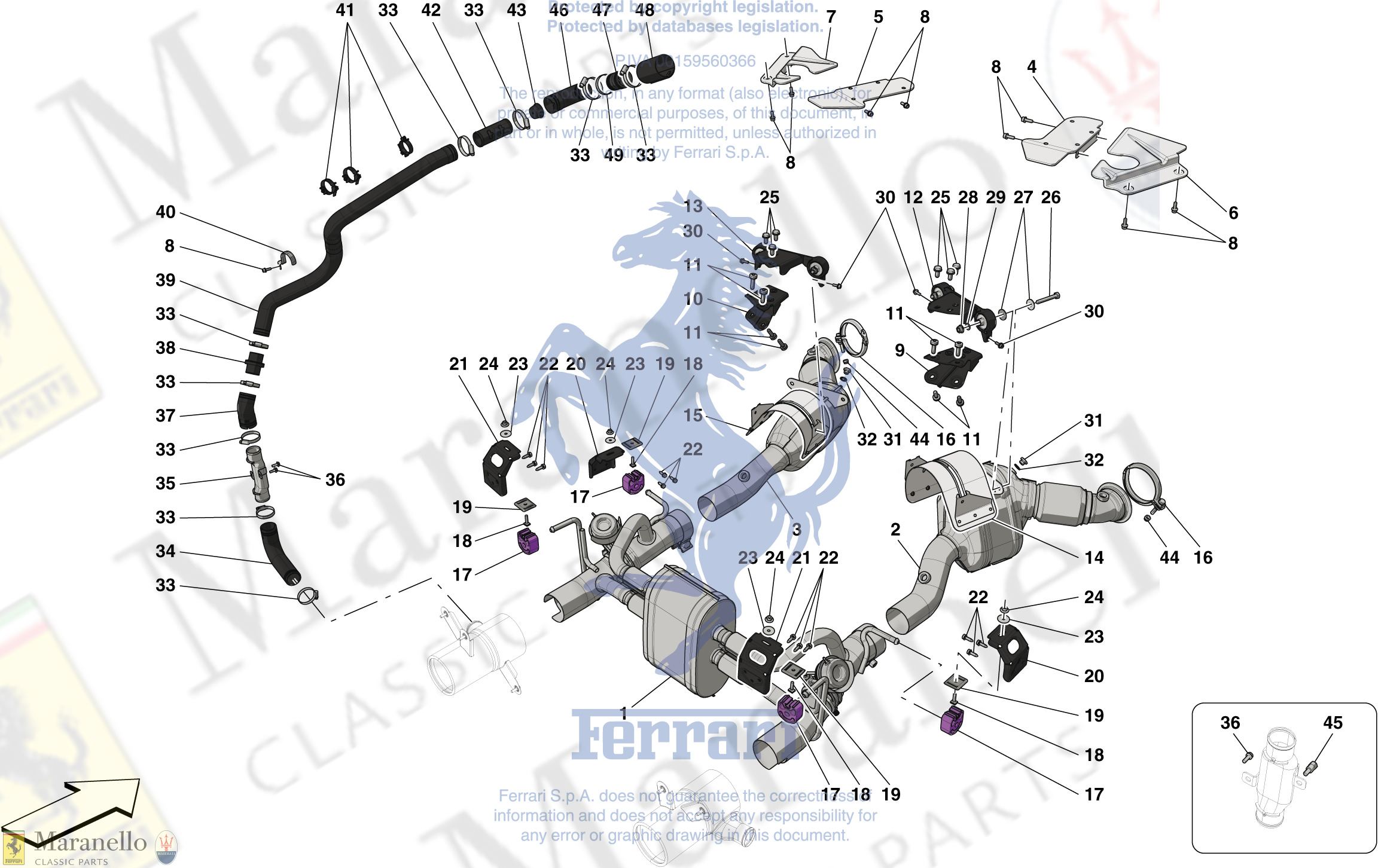 055 - Exhaust System - Front Section