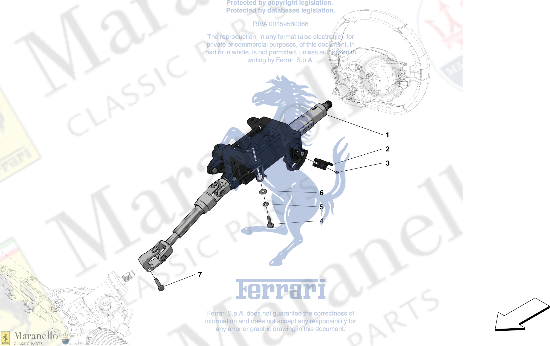 083 - Steering Wheel And Steering System - Steering Column