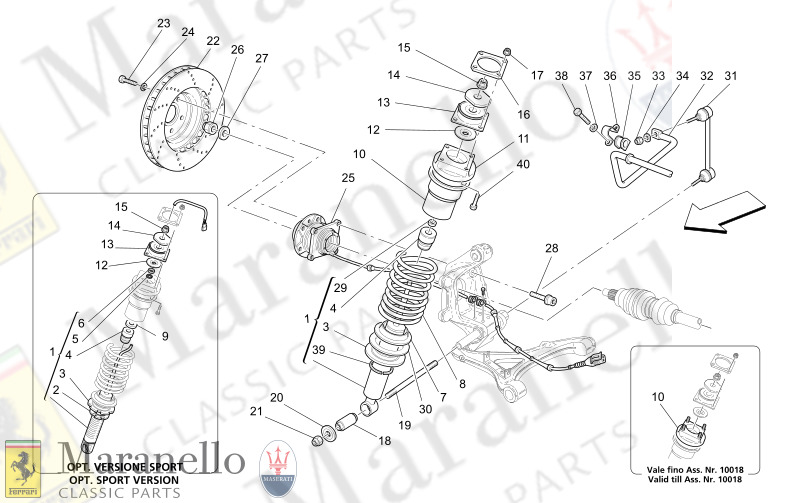 M6.21 - 1 REAR SHOCK ABSORBER DEVICES