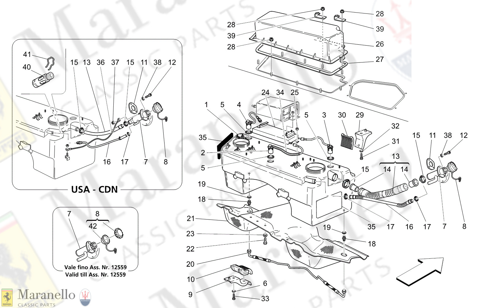 M1.42 - 13 - M142 - 13 Fuel Tank