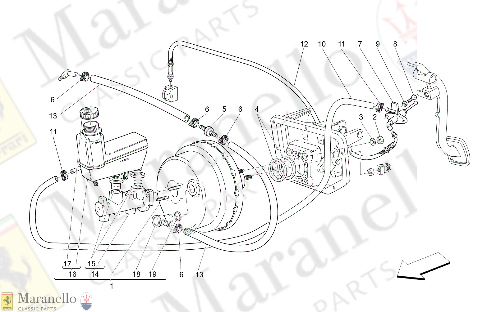 M4.00 - 13 - M400 - 13 Brakes And Clutch Hydraulic Controls