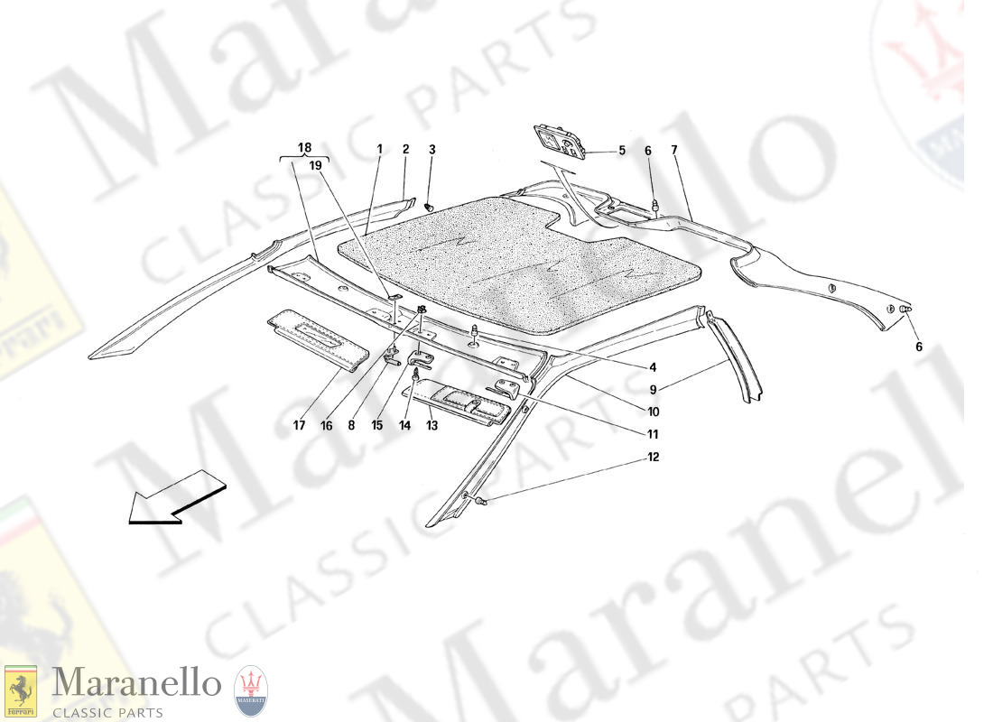 110 - Roof Trims - Valid For Ts