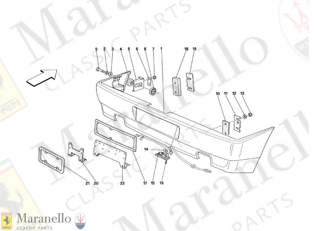 120 - Rear Bumper