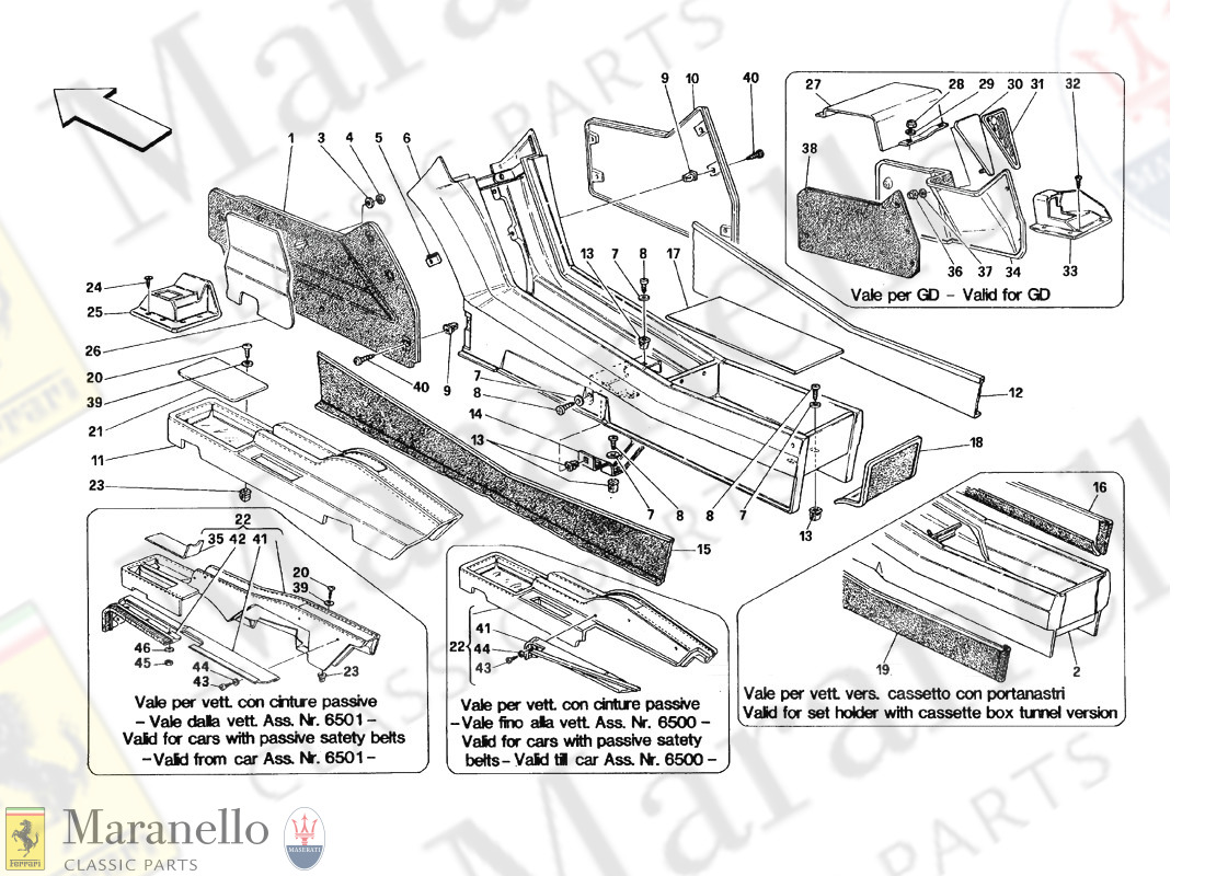 123A - Tunnel - Framework And Trims - Valid For Ts