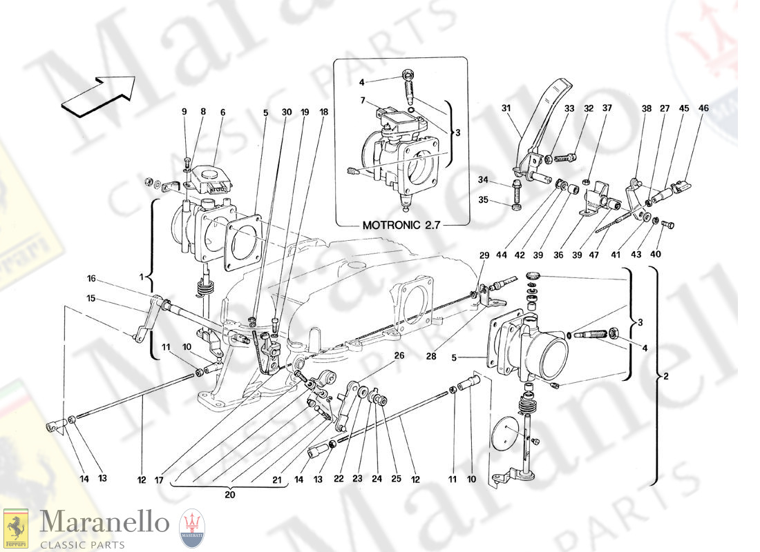 013 - Throttle Housing And Linkage