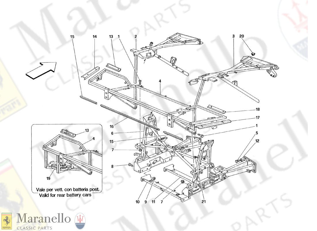 104 - Frame - Rear Part Elements