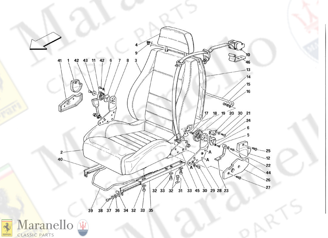 122 - Passive Safety Belts System