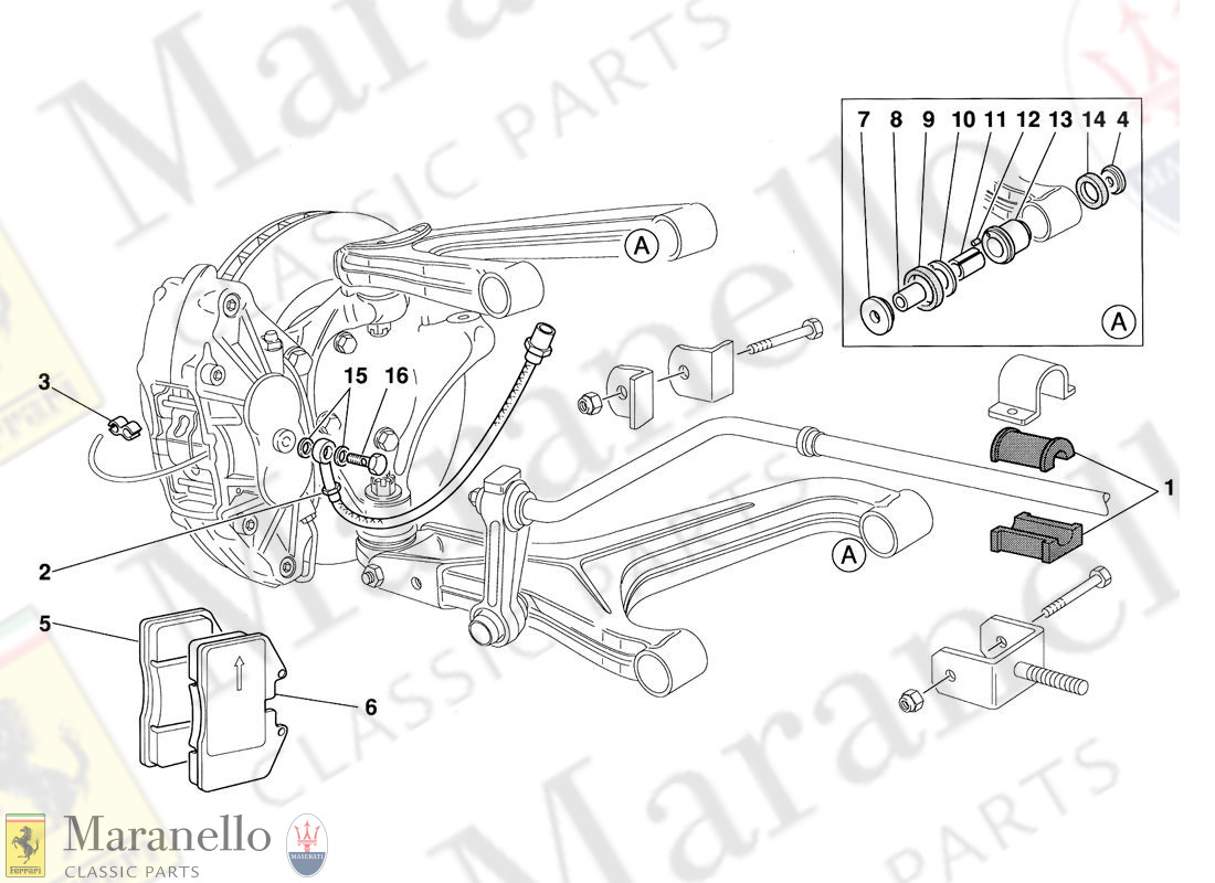 009 - Front Suspension Pads And Brake Pipes