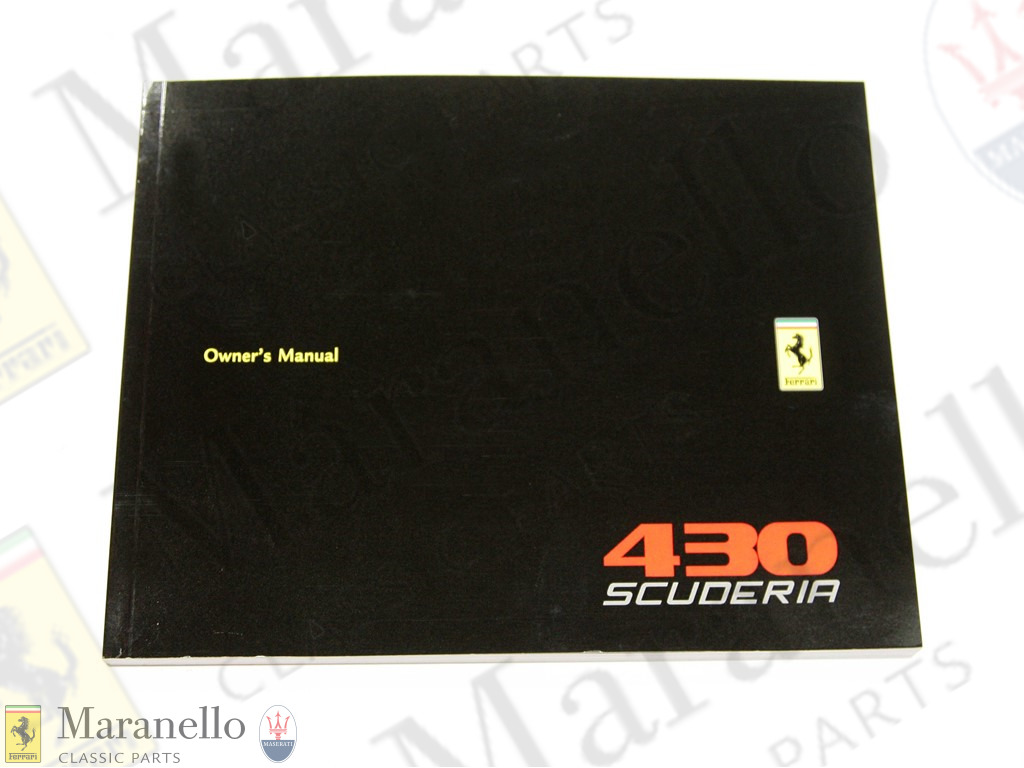 430 Scuderia Owners Manual - English