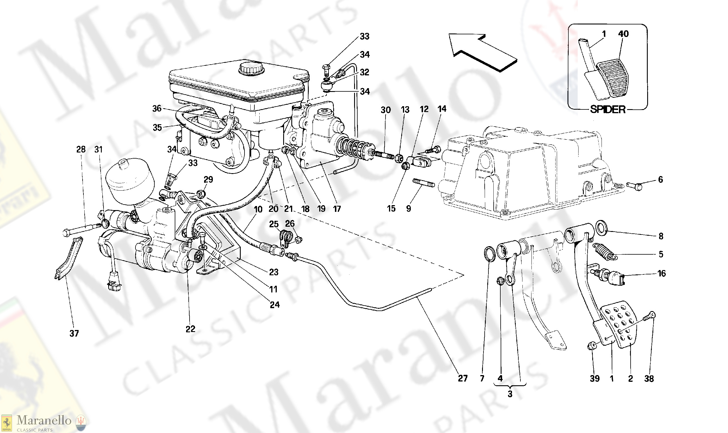 034 - BRAKE HIDRAULIC -Not for GD-